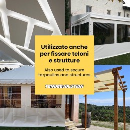 Aluminijski ravni uteg za unutarnje zavjese - razne veličine