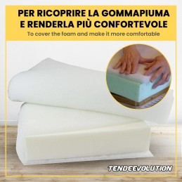 Vată sintetică pentru tapițerie, grosime 2 cm - Căptușeală tapițerie de înaltă calitate