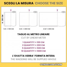 1 cm vatrootporne vate od smole – V 210 cm Proizvedeno u Italiji
