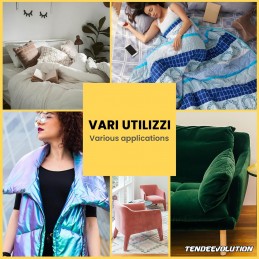 1 cm tulenkestävää hartsivanua – K 210 cm Valmistettu Italiassa