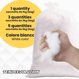 100% polyester synthetische watten – holle vezels per kg