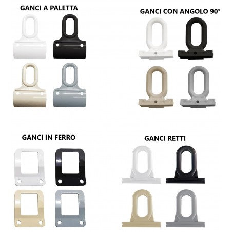 PVC fűzőlyuk napellenző terminálhoz - egy darabból