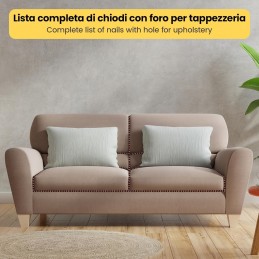 Balas continuas para tapicería – 1 metro, varios colores