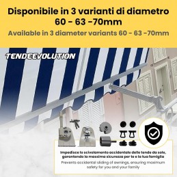 Kit Accessori Tenda da Sole a Caduta – Completo e Universale