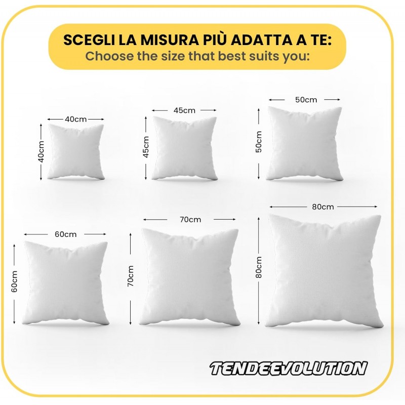 Imbottitura Cuscini Poliestere Anallergica | Made in Italy