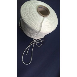 3 mm-es kerek, csőszerű gumi maszkokhoz - latexmentes és Oeko-Tex tanúsítvánnyal