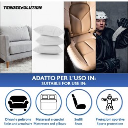 Gommapiuma Alta Densità per Cuscini e Divani 2x1m