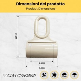 Œillets en PVC ou en fer pour auvents - Crochets durables et faciles à installer