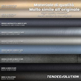 Auto-Dachhimmel-Set – 150 cm Stoff, hergestellt in Italien