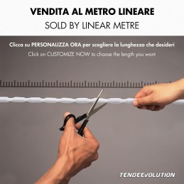 Оловна тел за завеси и тъкани - произведена в Италия Meter Ballast