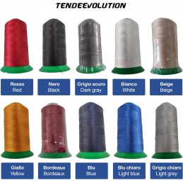 Hilo de coser profesional para navegación y actividades al aire libre: resistente a los rayos UV y a los productos químicos.