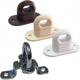 U-Bolt Stop for Oval Eyelets | Plastic or Galvanized