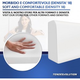 Penasto naslonjalo za zofo – blazina 100x40