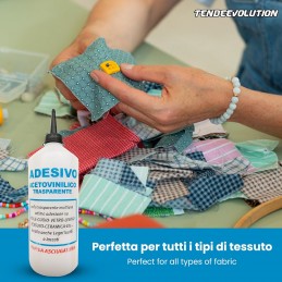 Pegamento PVA transparente 500 g – Pegamento rápido multiusos