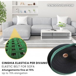 Elastický pásek na čalounění – sedáky a opěradla pohovek