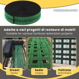 Elastic Strap for Upholstery – Sofa Seats and Backs