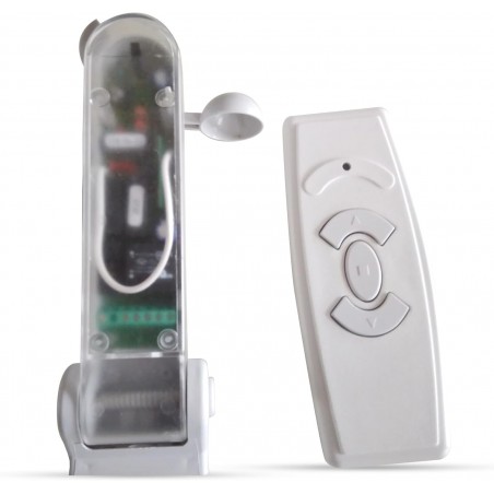 Napellenző automatizálási készlet vezérlőegységgel és nap/szél érzékelővel