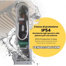 Centralina per Tende da Sole con Sensore Sole/Vento e Telecomando