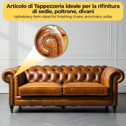 Dekoratívne čalúnnické cvočky - rôzne veľkosti a farby