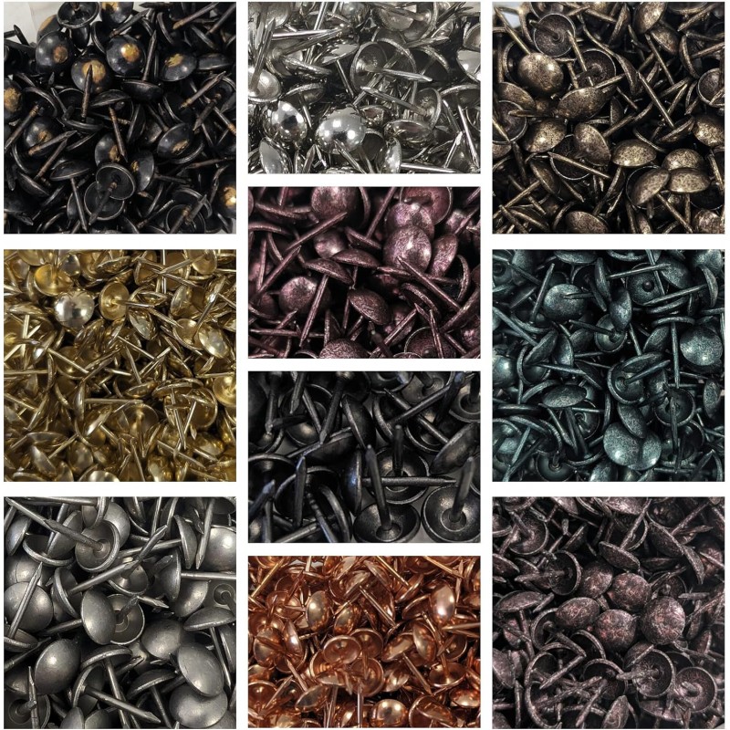 Decorative Upholstery Studs - Various Sizes and Colors