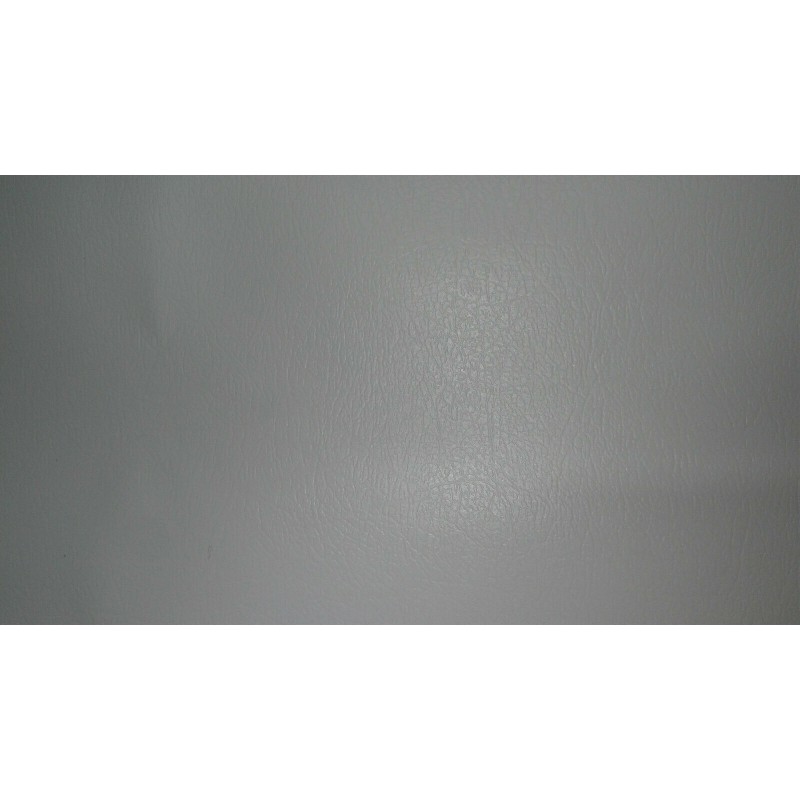 Glad/gewatteerd wit nautisch imitatieleer – 140 cm per meter