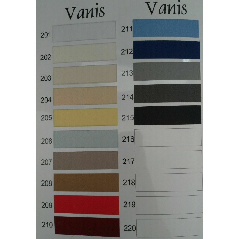 25mm Custom Pleated Blind – Made in Italy