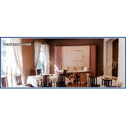 Bastone Tenda in Legno Ø23 mm – Artigianale Vari Colori