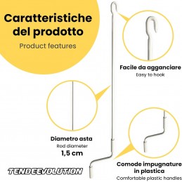 Cinkota tentu stieņa – dažādi modeļi