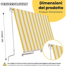 Galvanized Awning Rod – Various Models