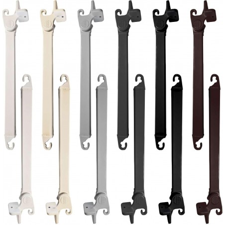 Tempotest Parà Adjustable Aluminum Arms – Universal for Drop Awnings