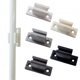 PVC-Stangenstopper zur sicheren Wandbefestigung