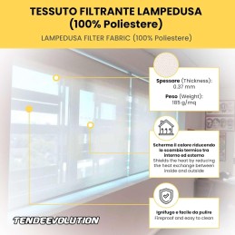 Rolgordijnen op maat in Lampedusa – Design en privacy