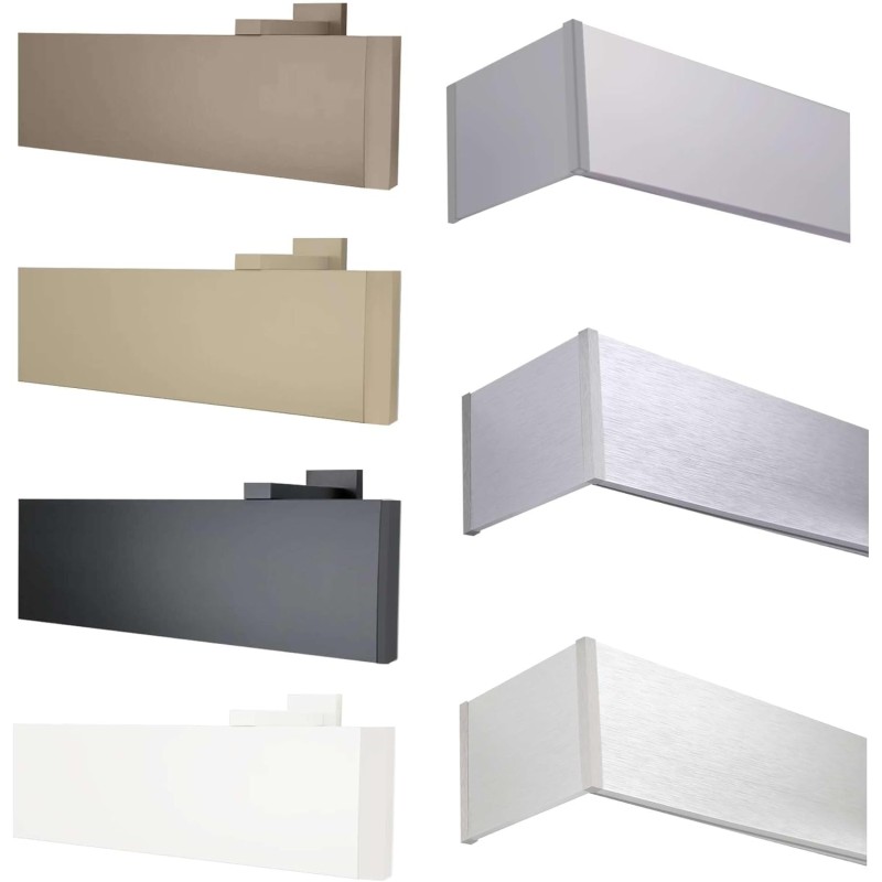 Aluminijasta zavesna draperija – moderna, po meri izdelana in barvita