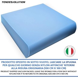 Cuscino Gommapiuma Densità 30 – Imbottitura 100x100x15 cm per Divani