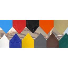 Lightweight Opaque PVC Tarpaulin with Reinforced Edge for Gazebos