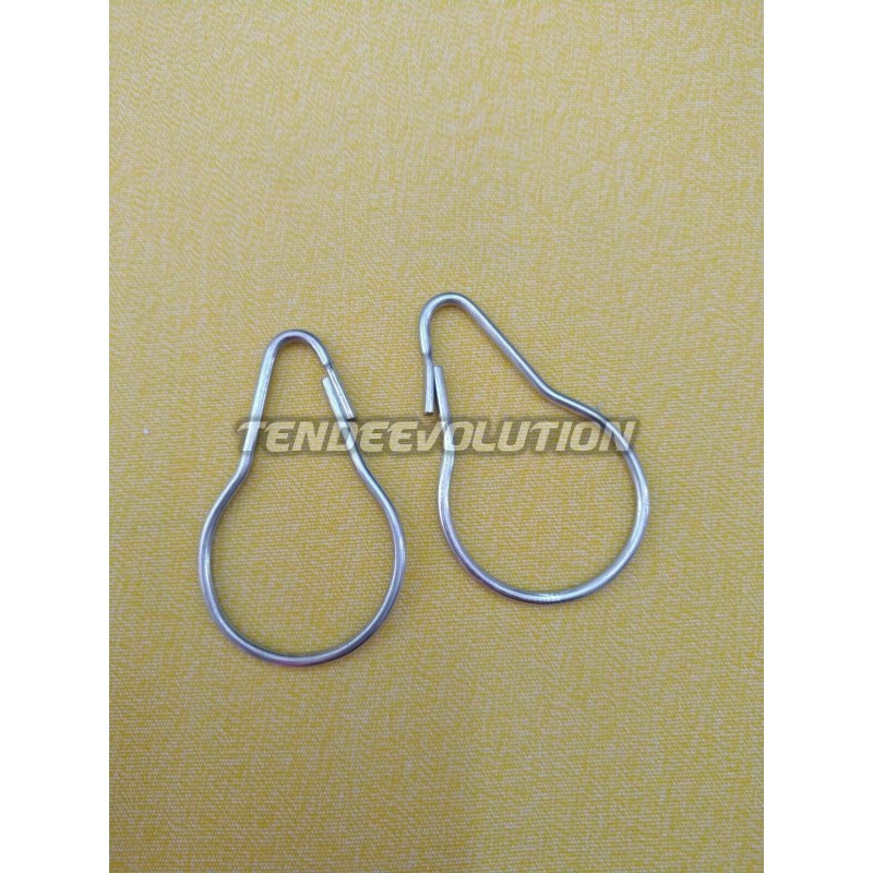 Hooks Cuirtín Cith Rustproof Galánta - Dearadh Uathúil Piorra