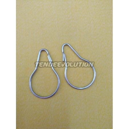 Hooks Cuirtín Cith Rustproof Galánta - Dearadh Uathúil Piorra