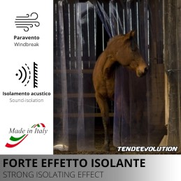 Transparante PVC-strookgordijnen voor koelcellen