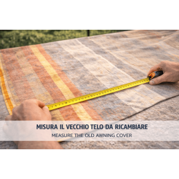 Toile de rechange sur mesure pour auvents Tempotest