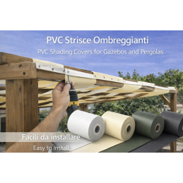 Egyedi gyártású PVC takarószalagok pavilonokhoz és pergolákhoz