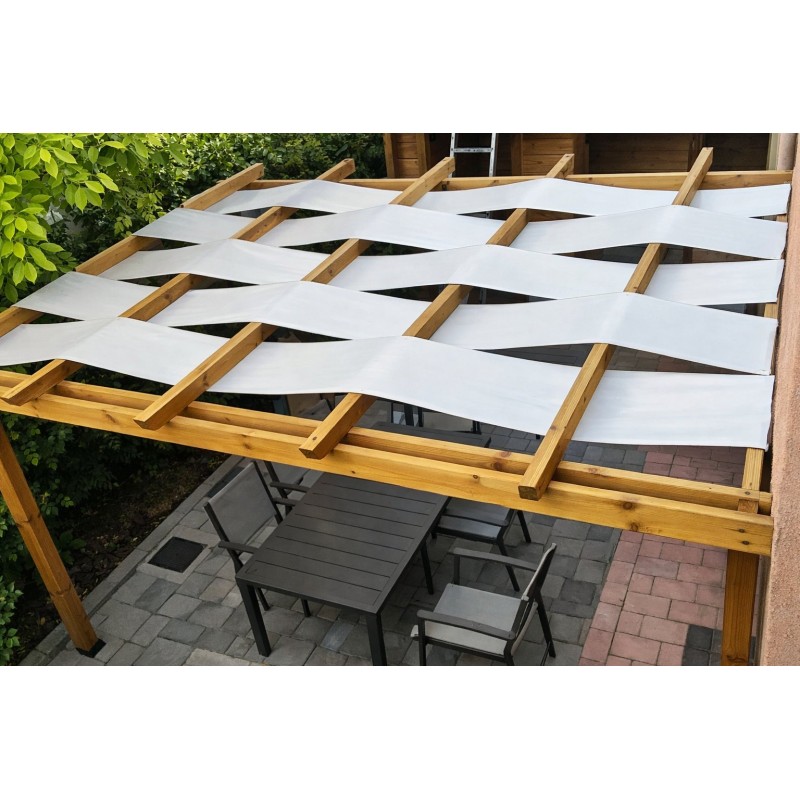 Custom-Made 750 g/m² Fire-Retardant PVC Wave Sheets