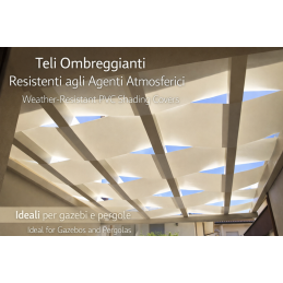 Foi ondulate din PVC ignifuge de 680 g/m², fabricate la comandă