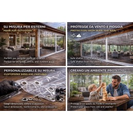 Specialtillverkad klass 1 brandsäker transparent PVC-skiva