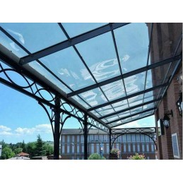 600 x 90 cm con occhielli e cordoncino protezione antivento senza viti parasole per balcone Aufun antracite Telo in PVC per balcone impermeabile 