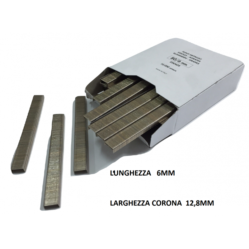 Capse Stanox MM 6 - Capse pentru capsatoare pneumatice