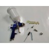 Pistolet à peinture professionnel HVLP 2,5 mm pour peintures et colles – Réservoir de 600 cm³