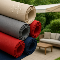 Tissu acrylique enduit de résine imperméable