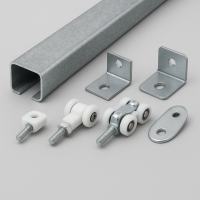 Monorail galvanisé MR3 – Guides coulissants et accessoires professionnels