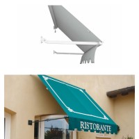 Stores à descente forcée Tempotest Parà avec bras latéraux fixes de montée et de descente