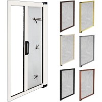 Horizontal Side-Sliding Aluminum Mosquito Net